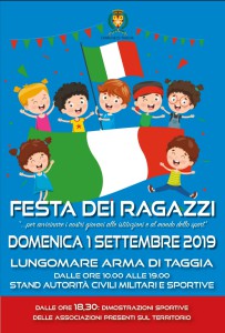 locandina festa dei ragazzi