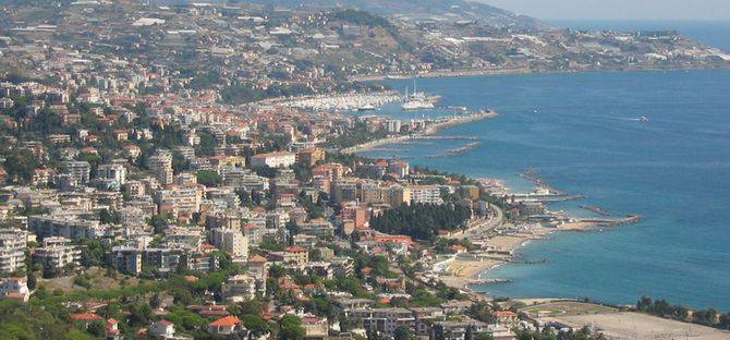 Panorama di Ospedaletti