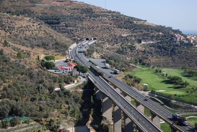 A10, oggi riapre l’uscita di Imperia Est per i veicoli provenienti da Savona