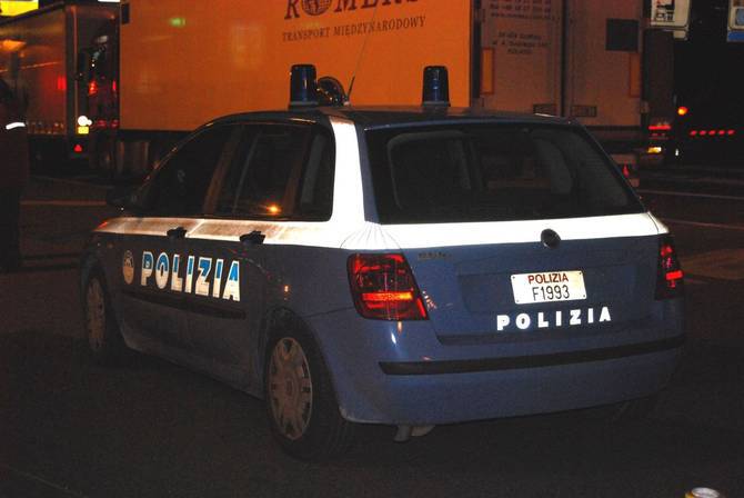 Fermo autotrasporti tir Ventimiglia Polizia notte