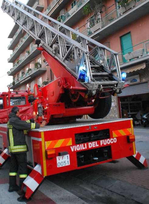 Autoscala vigili del fuoco generica