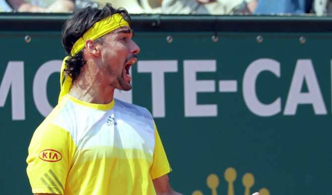 Fabio Fognini a Monte Carlo