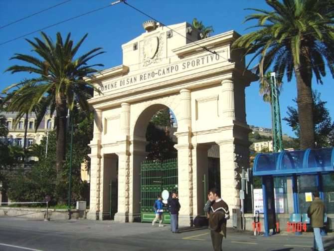 stadio comunale sanremo