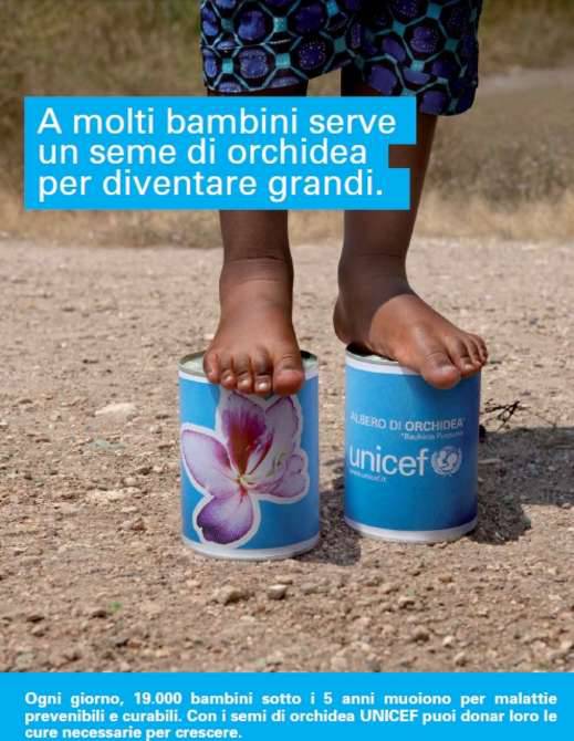 A Cervo arriva l’Orchidea Unicef