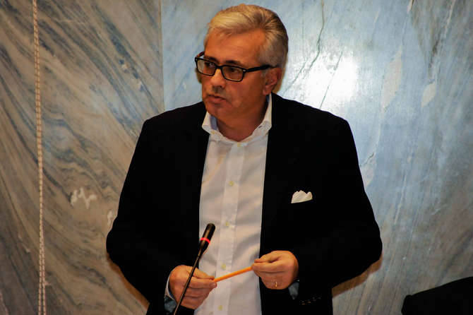 Antonello Ranise durante il suo intervento