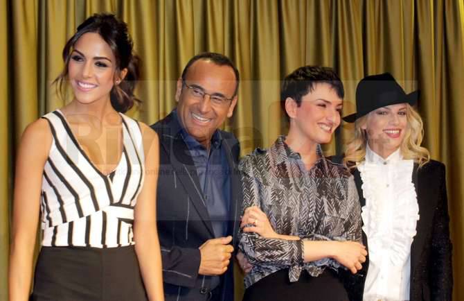 emma arisa carlo conti biribissi casinò sanremo 2015 biancheri brindisi stampa