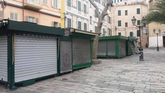 Sospeso lo sgombero di uno dei chioschi di piazza Eroi Sanremesi