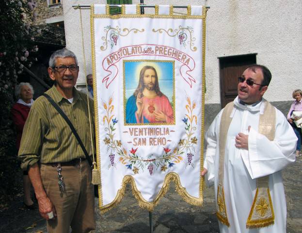 Molini di Triora: Pellegrinaggio dell’Apostolato della Preghiera per San Giovanni Lantrua