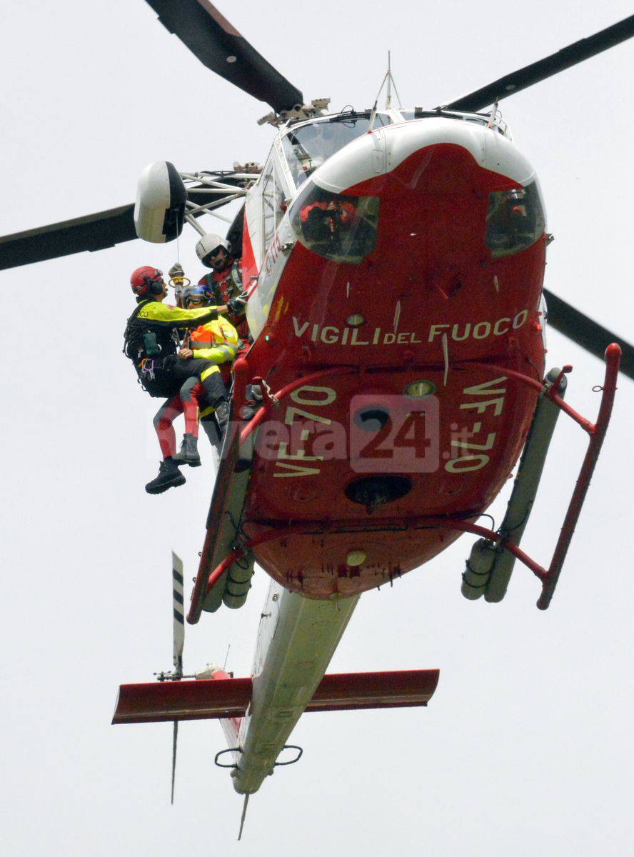 Castelvittorio, schianto in moto sulla Provinciale: interviene 118 e l’elisoccorso dei VVF