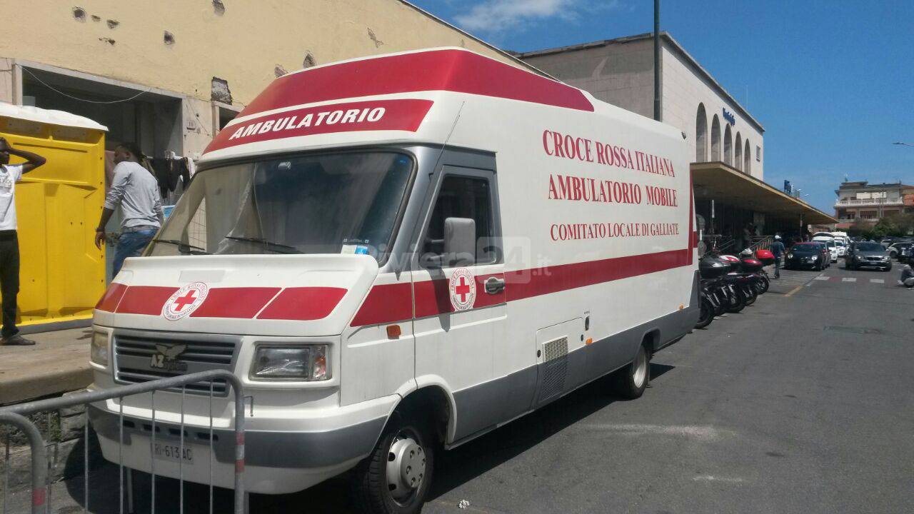 Migranti a Ventimiglia: un ambulatorio di ASL 1 e Croce Rossa per lo screening della scabbia