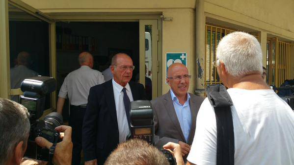 eric ciotti visita ponte san luigi