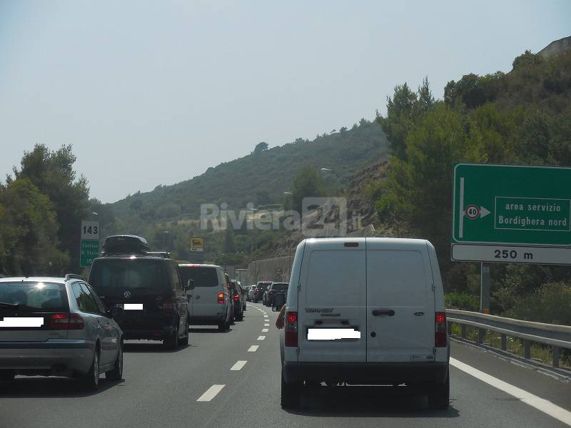 Possibili rallentamenti al traffico nella tratta A10 Savona/Confine di Stato