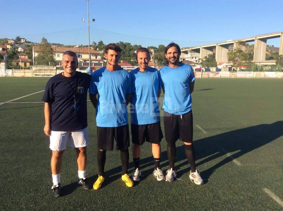 Primo allenamento per i neroazzurri di mister Bocchi. L’Imperia prepara il suo campionato