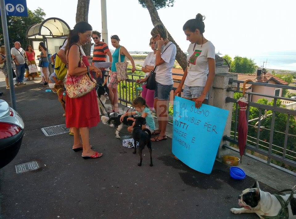 Spiaggia per cani, ora a protestare a Imperia sono stati i padroni