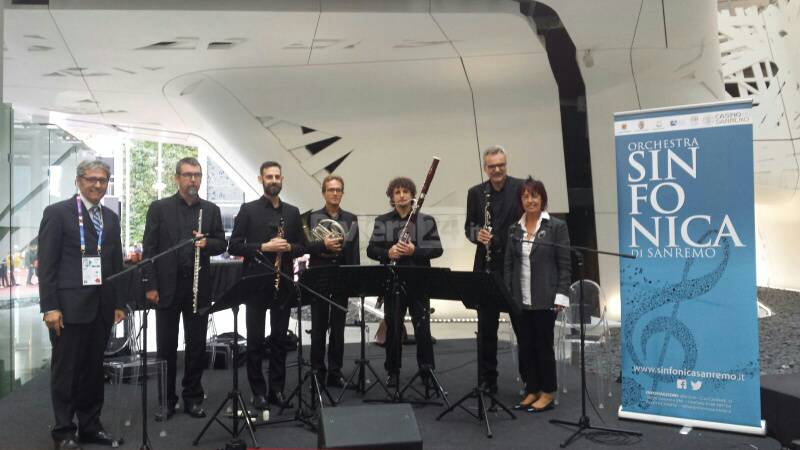 Concerto orchestra sinfonica di sanremo ad expo