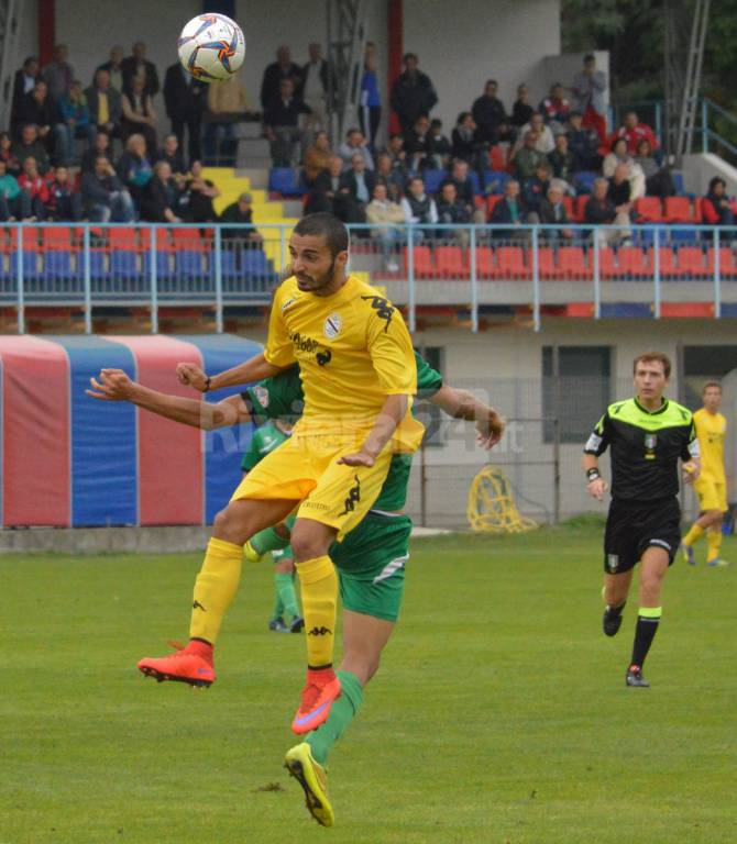 Calcio Serie D, Gozzano-Argentina