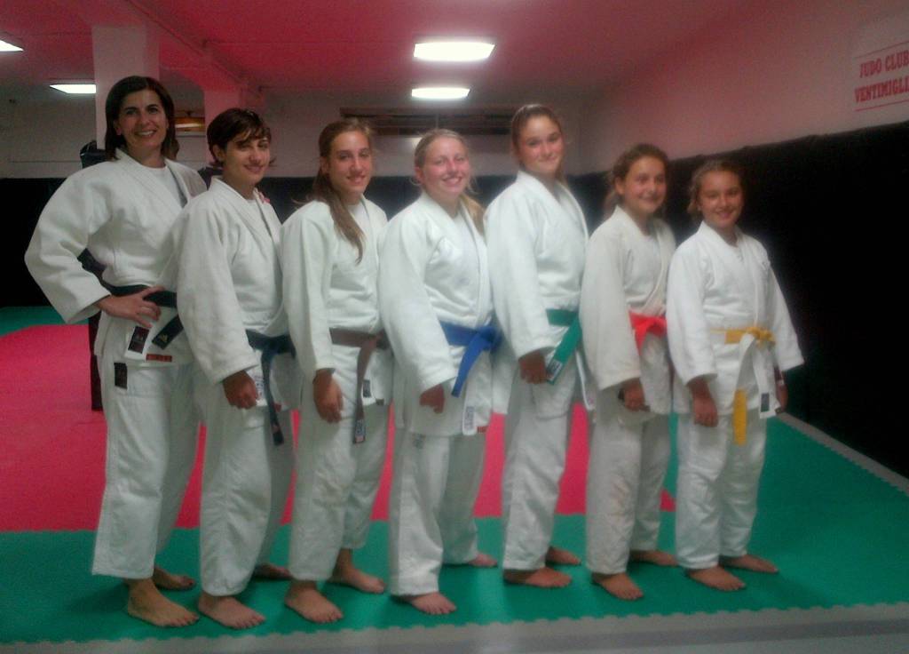 Allo Judo Club Ventimiglia le ragazze fanno Judo gratis