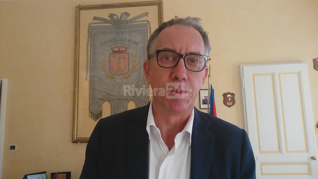 Sanremo, gli auguri di Natale del sindaco Alberto Biancheri