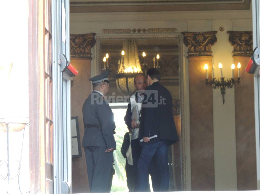 Sanremo, blitz della Guardia di Finanza a Palazzo Bellevue