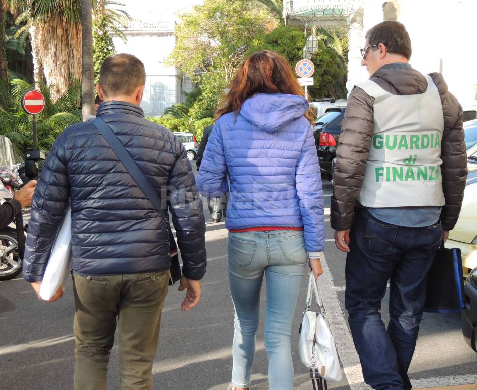 Sanremo, blitz della Guardia di Finanza a Palazzo Bellevue