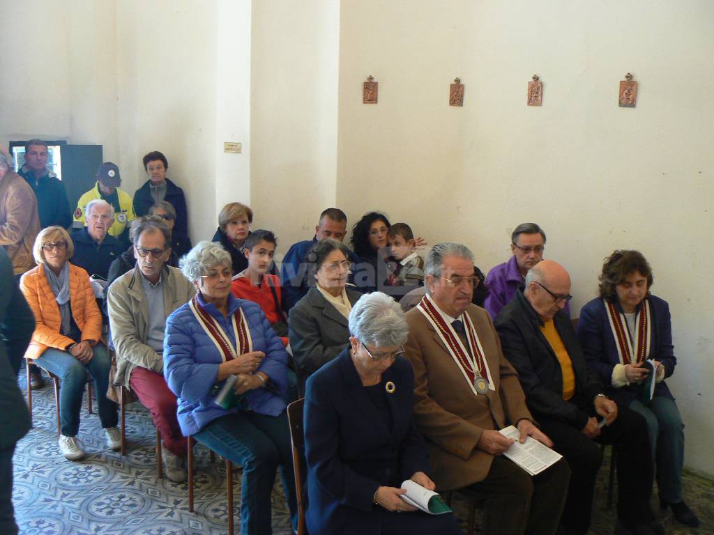 Domenica scorsa la tradizionale messa nella Bauma di San Romolo