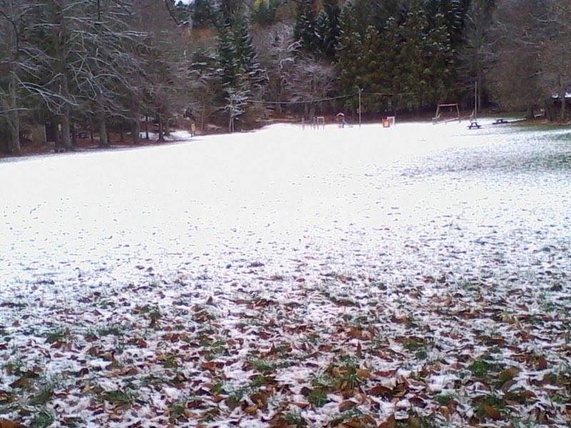 Prima neve su San Romolo