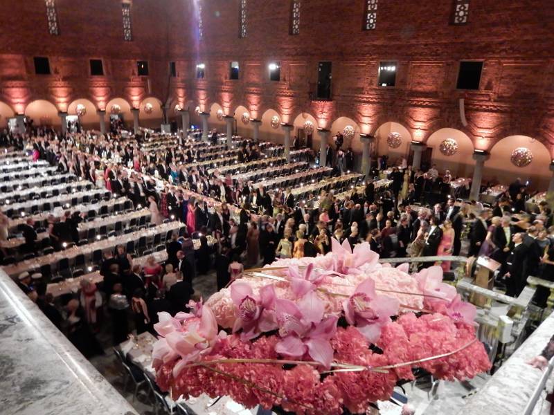 Fiori di Sanremo protagonisti alla “Nobel Week” di Stoccolma