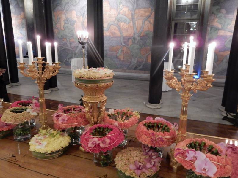 Fiori di Sanremo protagonisti alla “Nobel Week” di Stoccolma