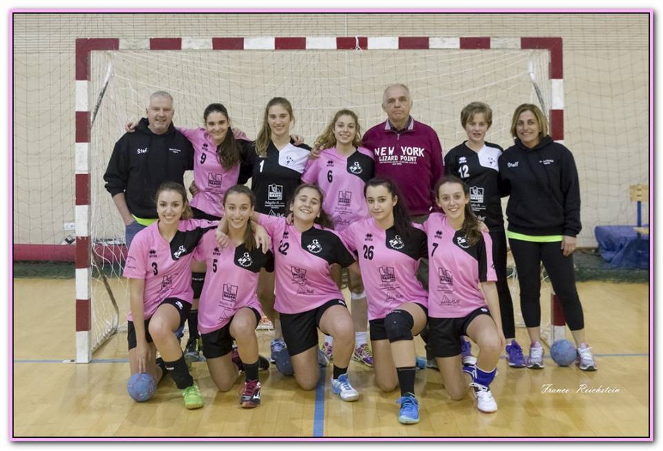 Pallamano: prima vittoria per le ragazze under 16 della Riviera Handball