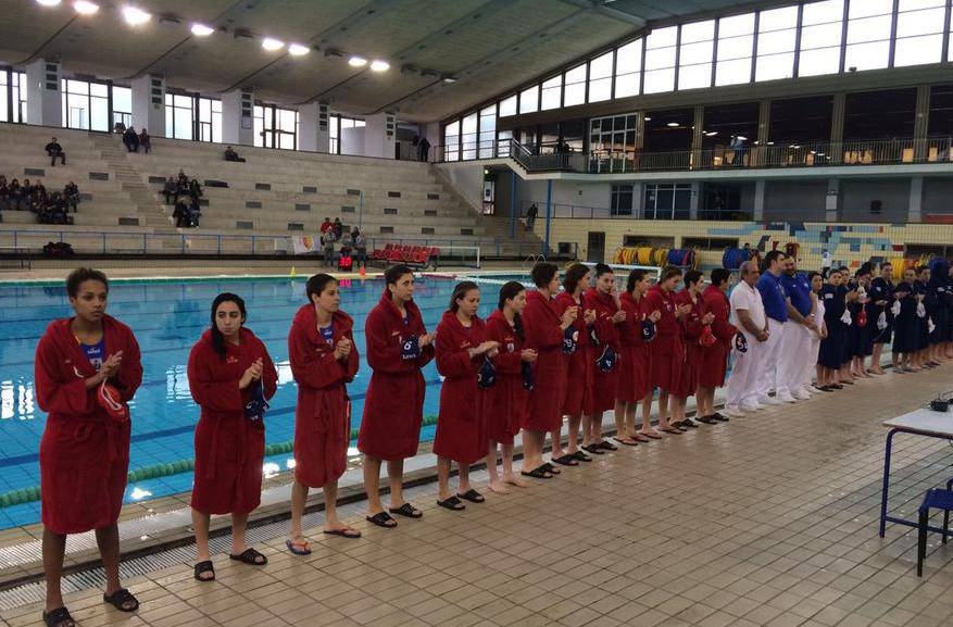 Le ragazze della Rari Nantes Imperia vittoriose sull’Acquachiara Napoli