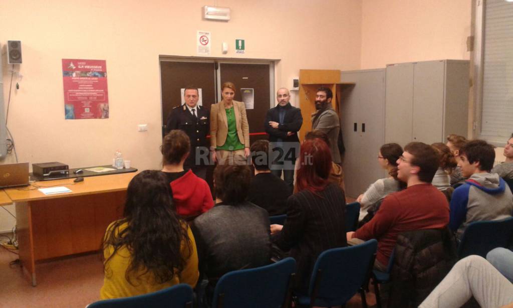 progetto icaro polizia stradale liceo viesseux imperia 