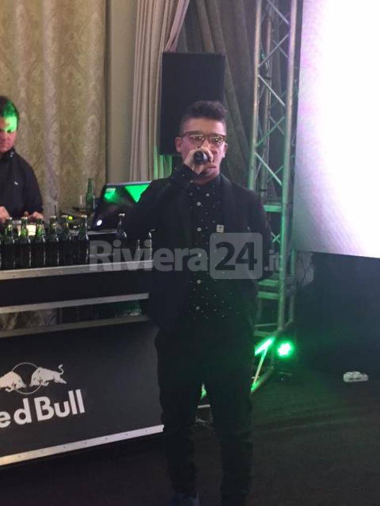 Sanremo, il rapper Moreno al Royal Hotel per il Party di Radio Bruno