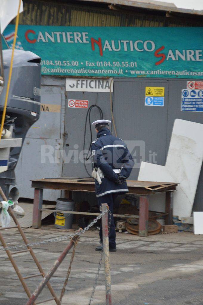 Sgombero Cantieri Nautici Sanremo