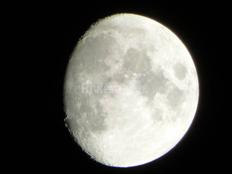 Non si terrà più la serata di osservazione della Luna, di Giove e delle stelle doppie