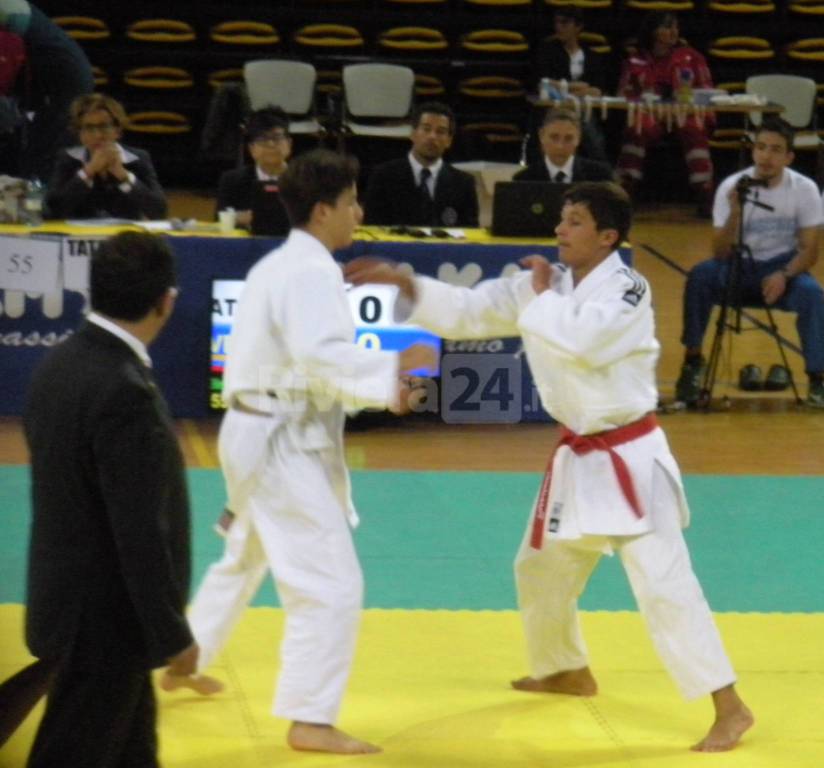 Soddisfazione per l'atleta dello Judo Club Ventimiglia