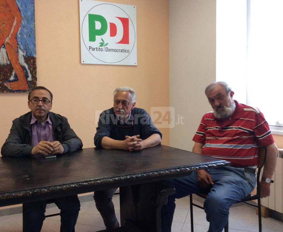 conferenza stampa pd ventimiglia autosospensione