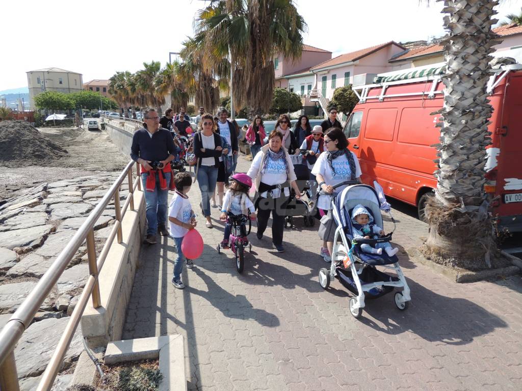 A Santo Stefano al Mare la “maratona dei passeggini”: mamme, papà e bimbi tutti insieme alla “PasPas Family Run”