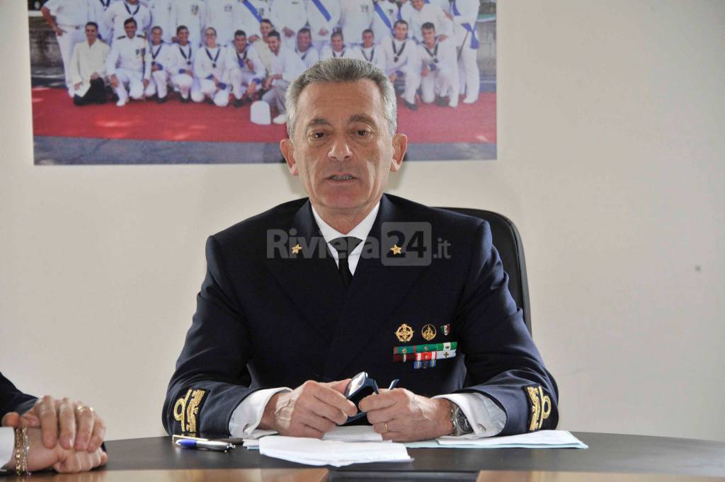 Imperia, il comandante generale del corpo di Capitanerie di Porto-Guardia Costiera ospite al Festival della Cultura Mediterranea