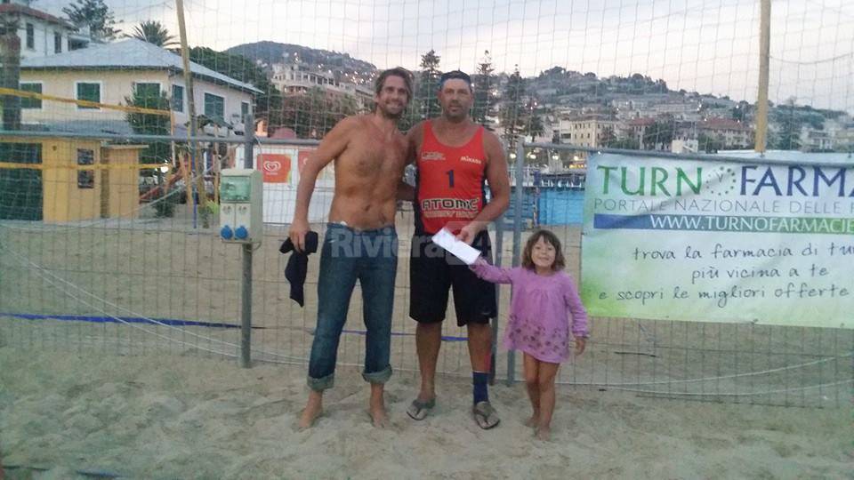 Sanremo, si è concluso il torneo di beach–volley con la vittoria dei piemontesi Bolognesi – Petitti