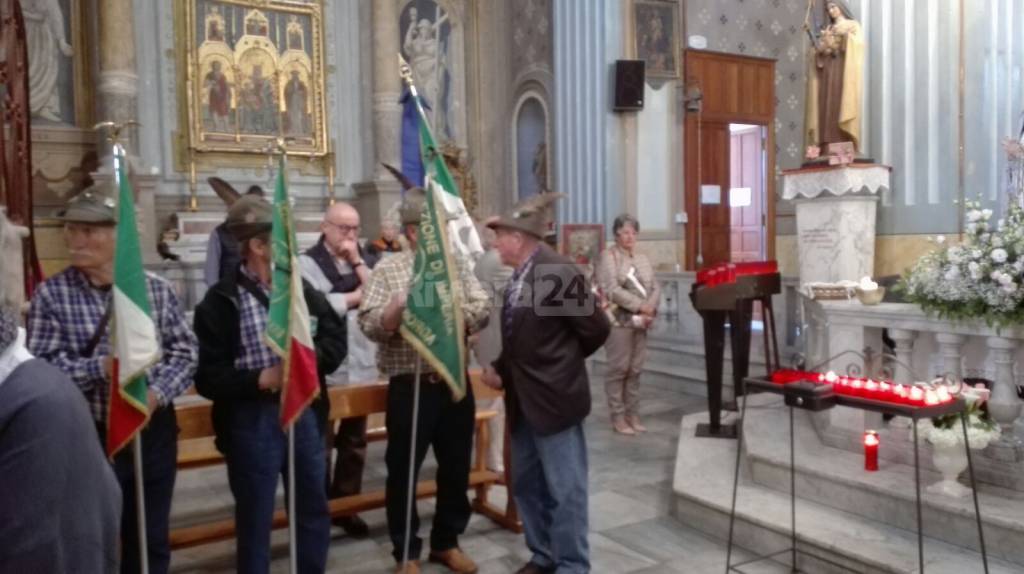 riviera24 - Raduno degli Alpini a Bajardo maggio 2016