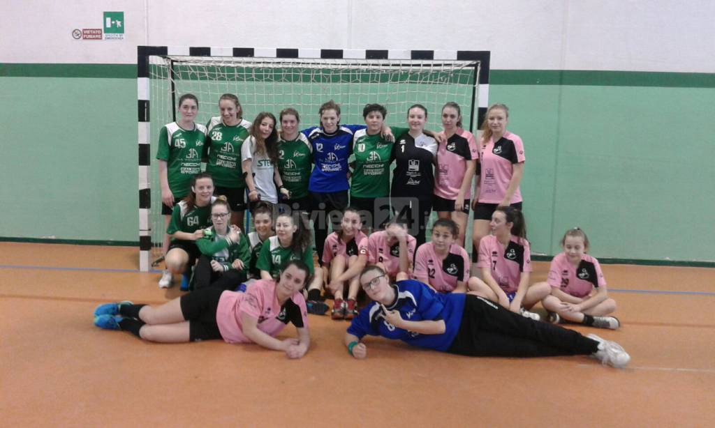 Dopo 4 vittorie si ferma la striscia positiva della Riviera Handball Under 16 femminile