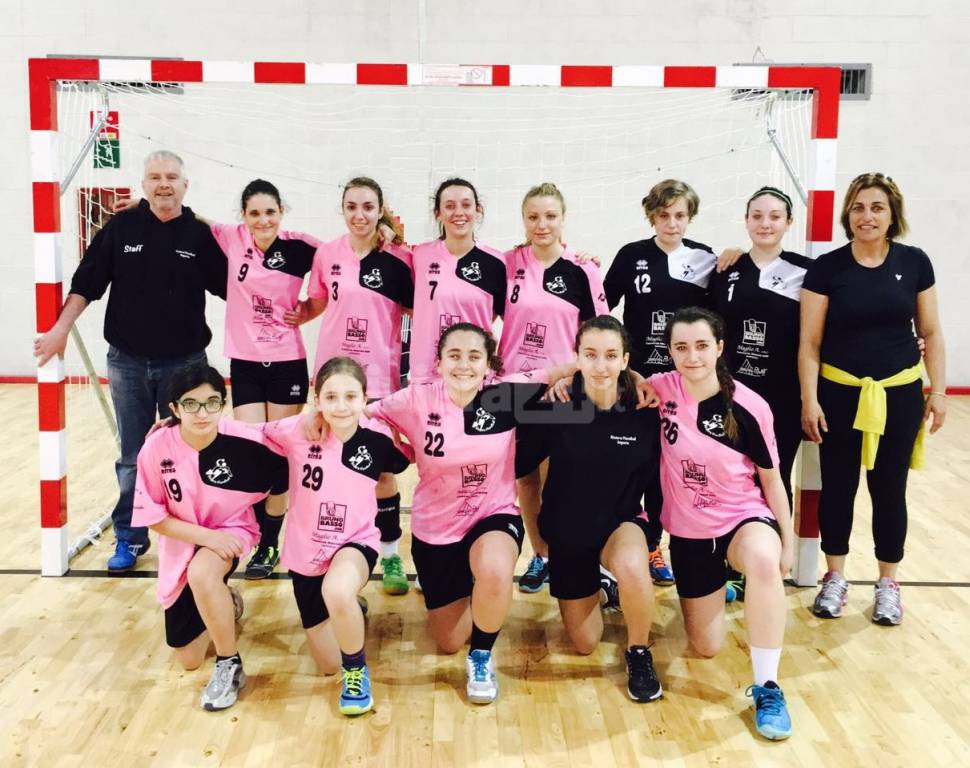 Strepitosa vittoria per le ragazze della Riviera Handball