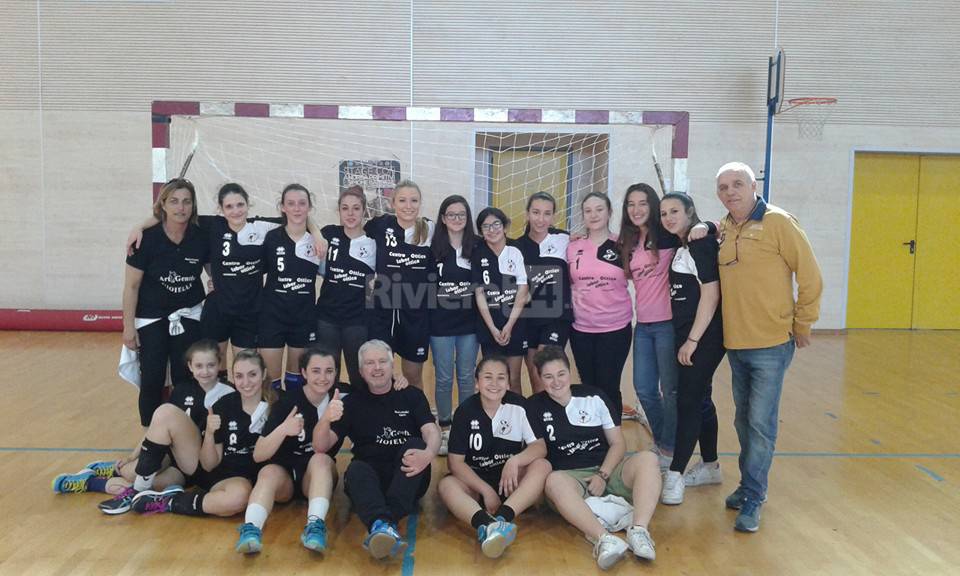 Grande festa al Palazzo dello sport di Imperia per l’ultima partita del Campionato delle ragazze Under 16 -18