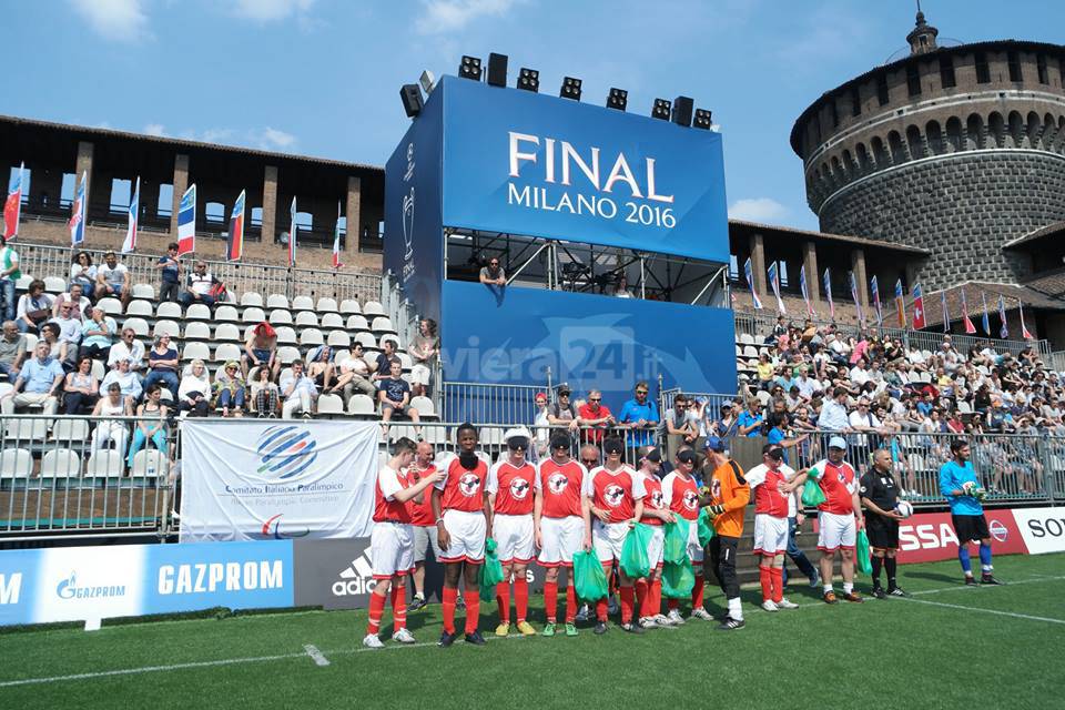 Liguria Calcio non Vedenti vs Bordeaux a Milano