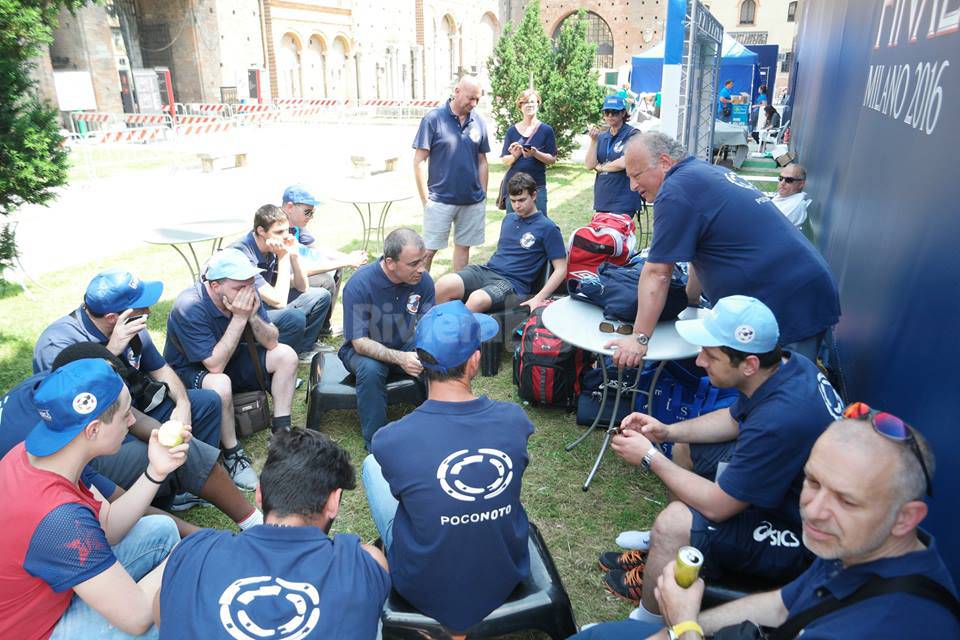 Non solo Real Madrid e Atletico in campo per la Champions, anche i ragazzi della Liguria Calcio non Vedenti