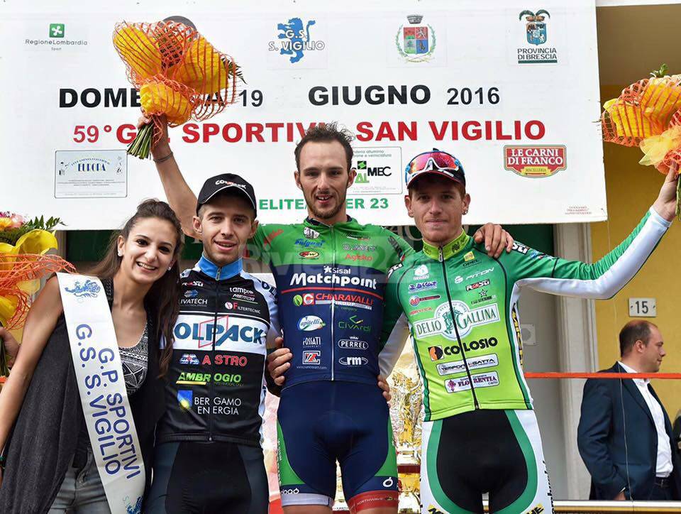 Il ciclista dianese Leonardo Bonifazio vince il 59° Gran Premio Sportivi di San Vigilio di Concesio