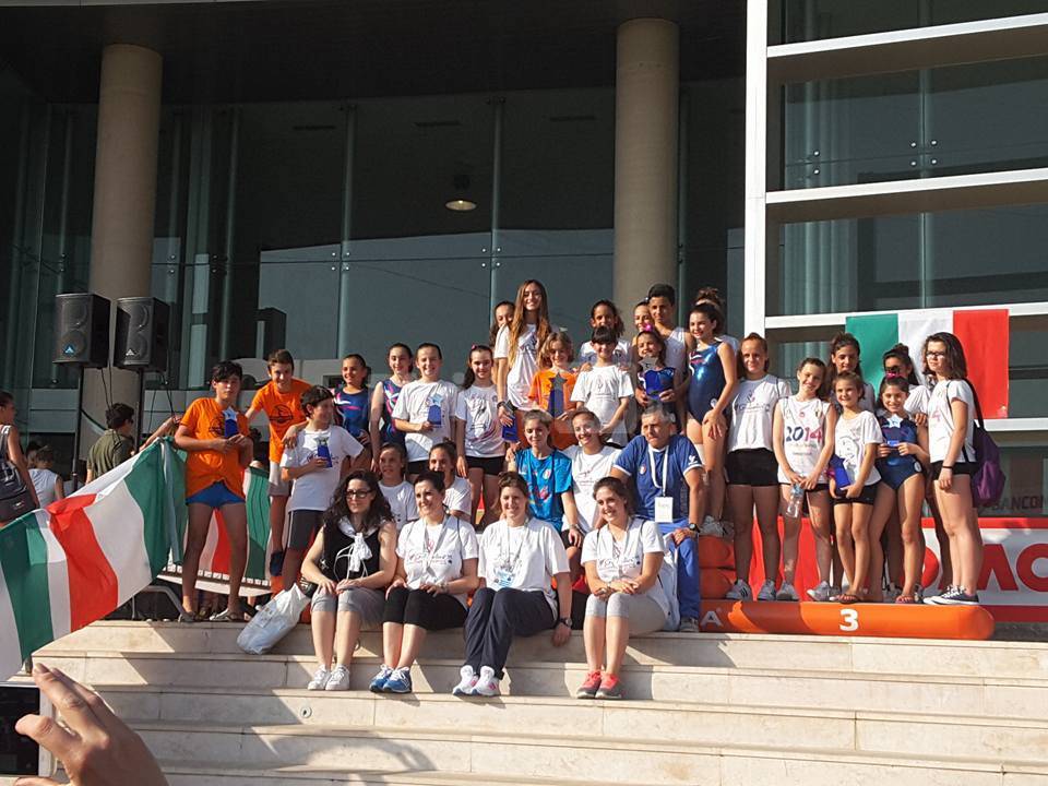 L’Asd Ginnastica Riviera dei Fiori era presente all’edizione 2016 della Ginnastica In Festa