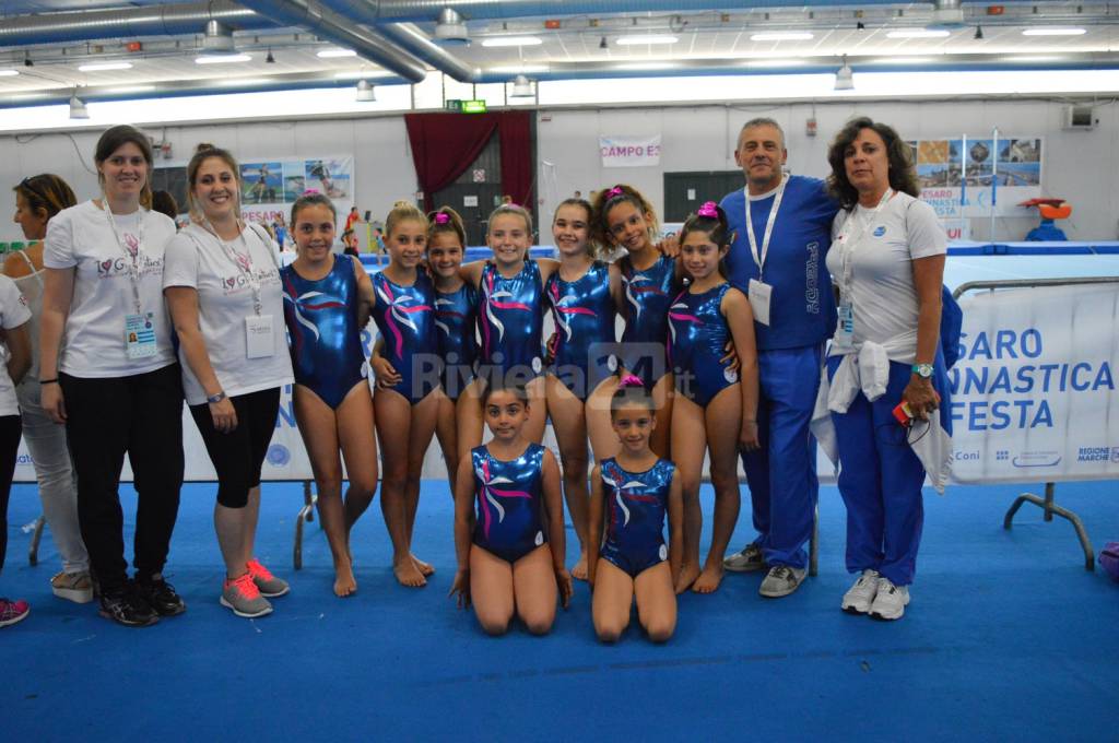 L’Asd Ginnastica Riviera dei Fiori era presente all’edizione 2016 della Ginnastica In Festa