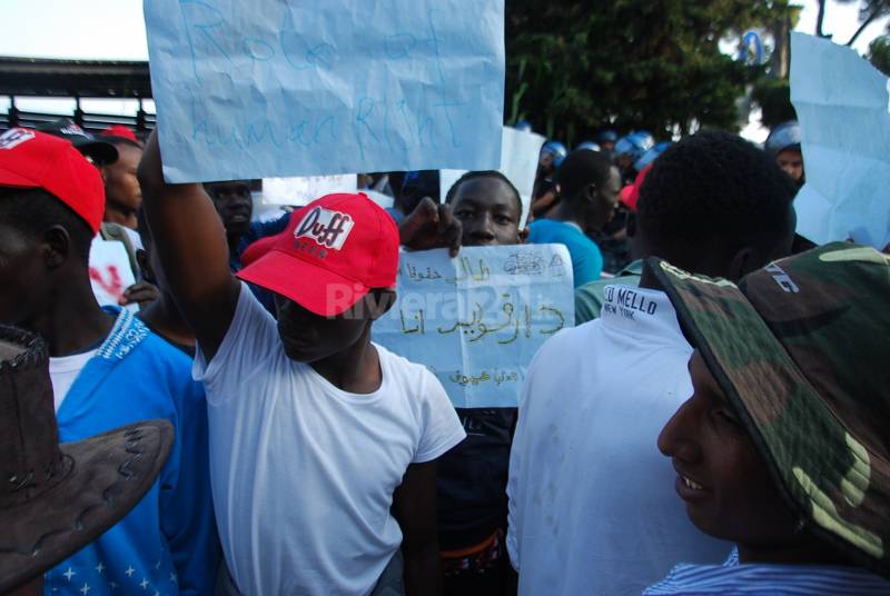 Ventimiglia, continua la protesta dei migranti: in 150 fermi al forte dell’Annunziata