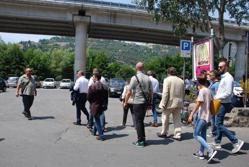 Ventimiglia, visita del Carroccio alle Gianchette